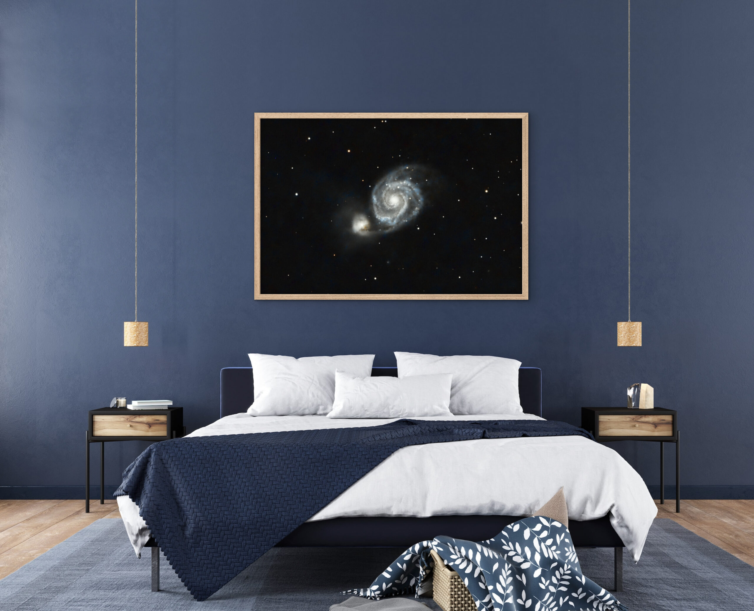 M51 - La Galaxia del Remolino en tu hogar