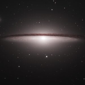 Galaxia del Sombrero M104 – astrofotografía de Félix Jotagé